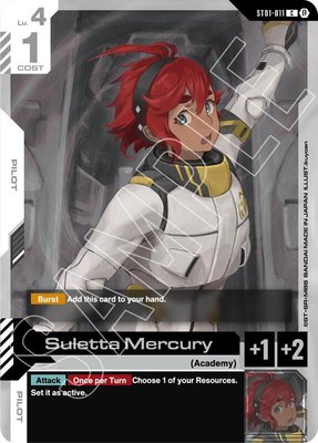 Suletta Mercury, Edition Beta