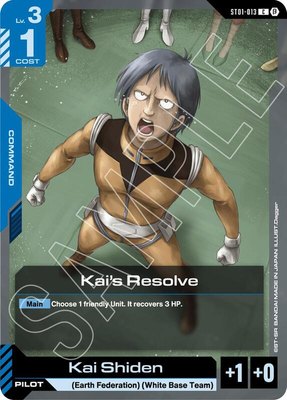 Kai's Resolve, Edition Beta