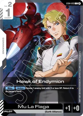 Hawk of Endymion, Edition Beta