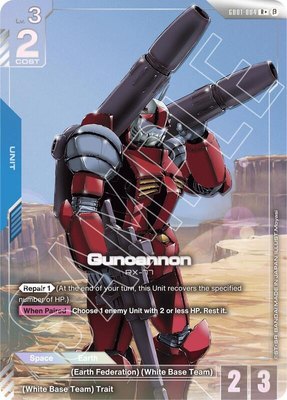 Guncannon (R+), Edition Beta
