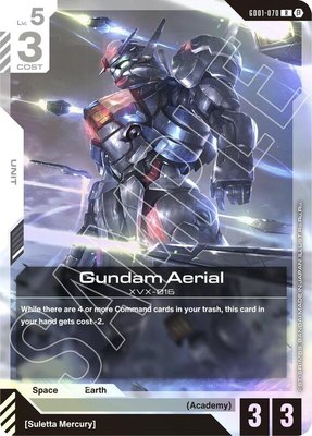Gundam Aerial, Edition Beta