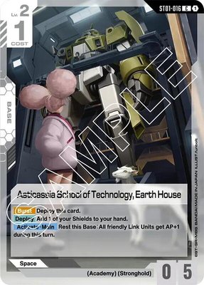 Asticassia School of Technology, Earth House, Starter Deck 01: Heroic Beginnings