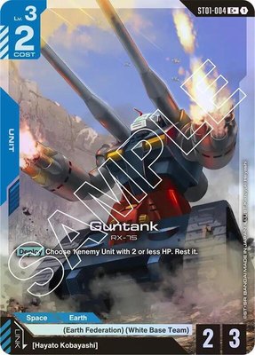Guntank (C+), Starter Deck 01: Heroic Beginnings