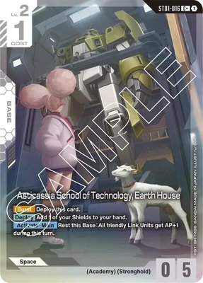 Asticassia School of Technology, Earth House (C+), Starter Deck 01: Heroic Beginnings