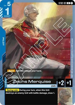 Zechs Merquise, Starter Deck 02: Wings of Advance