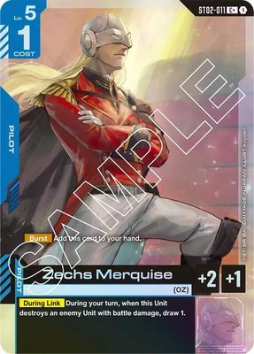 Zechs Merquise (C+), Starter Deck 02: Wings of Advance