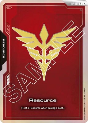 Resource (RP-013) (Neo Zeon), Promotional Resource Tokens