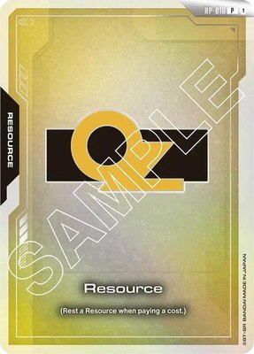Resource (RP-016) (OZ), Promotional Resource Tokens