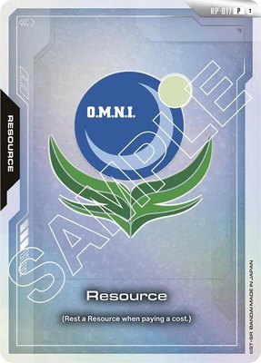 Resource (RP-017) (Earth Alliance), Promotional Resource Tokens