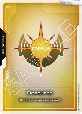 Resource (RP-019) (United Emirates of Orb), Promotional Resource Tokens