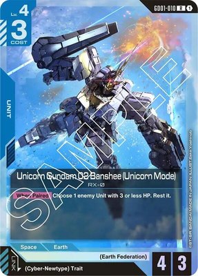 Unicorn Gundam 02 Banshee (Unicorn Mode), Newtype Rising