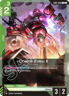 Char's Zaku II, Newtype Rising