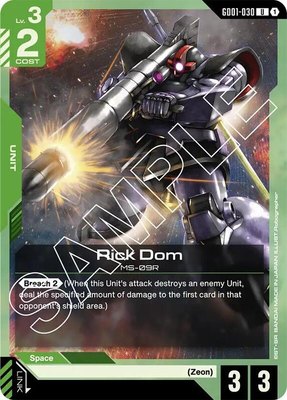 Rick Dom, Newtype Rising