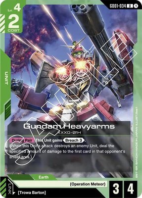 Gundam Heavyarms, Newtype Rising