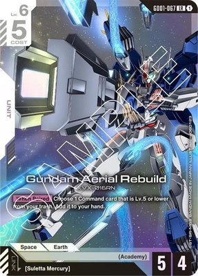 Gundam Aerial Rebuild, Newtype Rising