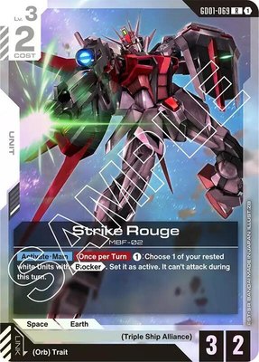 Strike Rouge, Newtype Rising