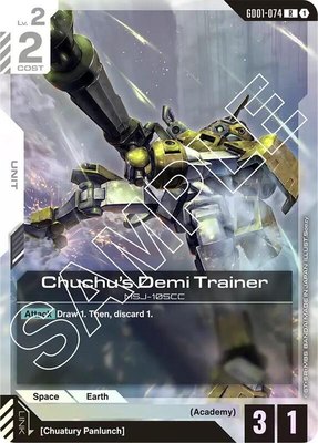 Chuchu's Demi Trainer, Newtype Rising