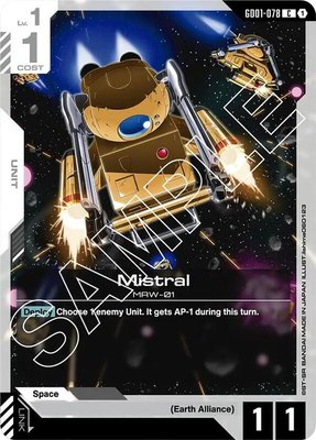 Mistral, Newtype Rising