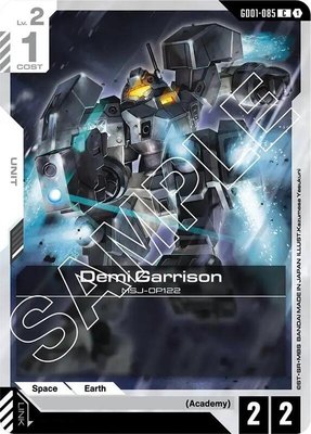 Demi Garrison, Newtype Rising