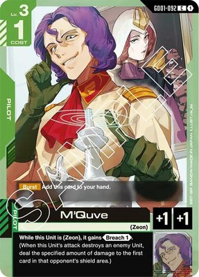 M'Quve, Newtype Rising