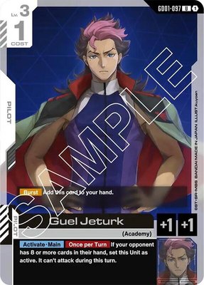 Guel Jeturk, Newtype Rising