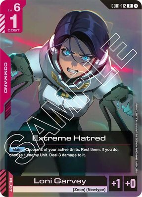 Extreme Hatred, Newtype Rising
