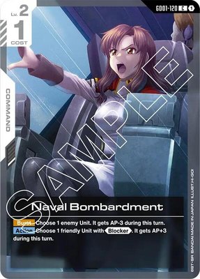 Naval Bombardment, Newtype Rising