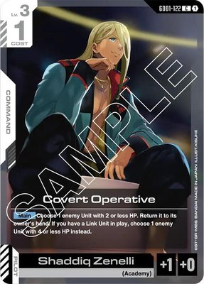 Covert Operative, Newtype Rising