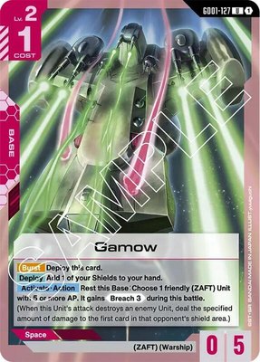 Gamow, Newtype Rising