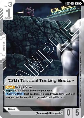 13th Tactical Testing Sector, Newtype Rising