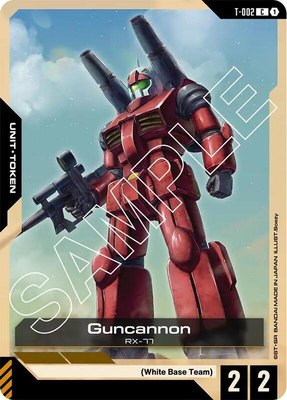 Guncannon (T-002) Token, Newtype Rising
