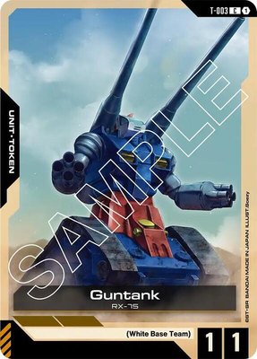 Guntank (T-003) Token, Newtype Rising