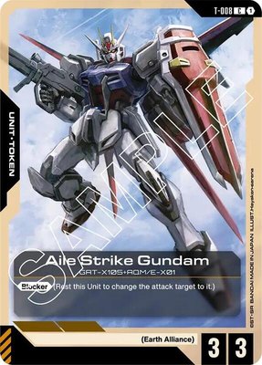 Aile Strike Gundam (T-008) Token, Newtype Rising