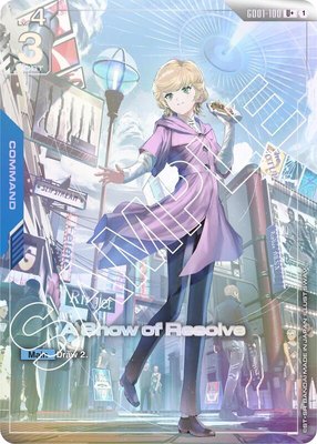 A Show of Resolve (U+), Newtype Rising