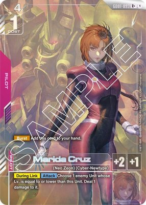 Marida Cruz (R+), Newtype Rising