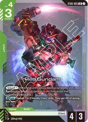 Red Gundam, Starter Deck 06: Clan Unity
