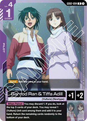 Garrod Ran & Tiffa Adill, Dual Impact
