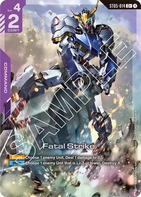 Fatal Strike (C+), Starter Deck 05: Iron Bloom