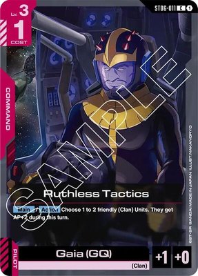 Ruthless Tactics, Starter Deck 06: Clan Unity