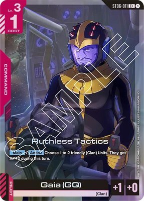 Ruthless Tactics (C+), Starter Deck 06: Clan Unity