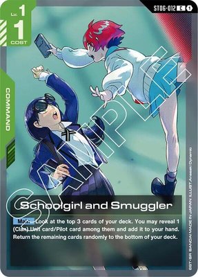 Schoolgirl and Smuggler, Starter Deck 06: Clan Unity