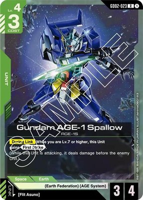Gundam AGE-1 Spallow, Dual Impact