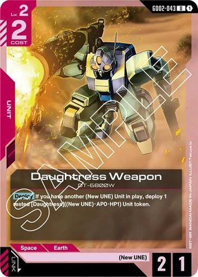 Daughtress Weapon, Dual Impact