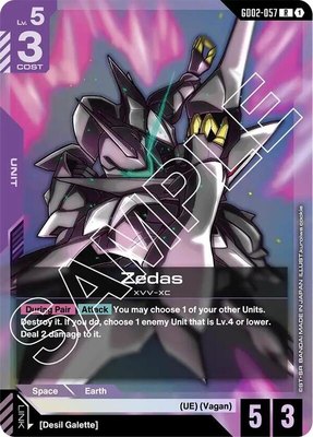 Zedas, Dual Impact