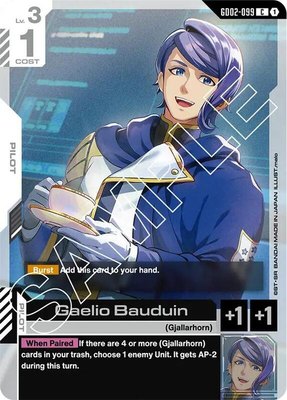 Gaelio Bauduin, Dual Impact