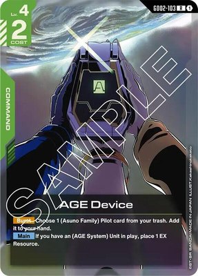 AGE Device, Dual Impact