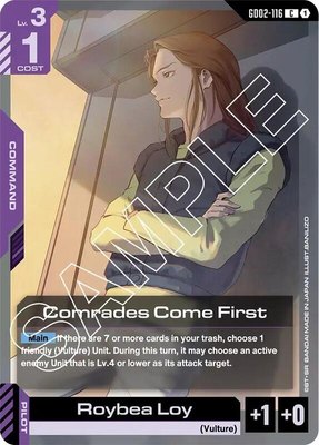 Comrades Come First, Dual Impact
