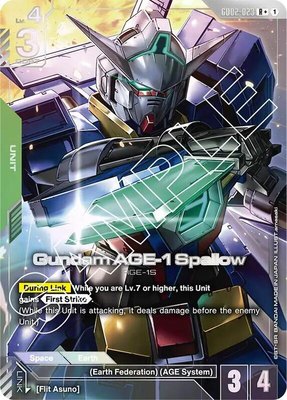 Gundam AGE-1 Spallow (R+), Dual Impact