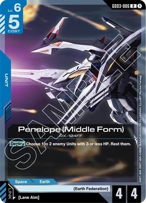 Penelope (Middle Form), Steel Requiem