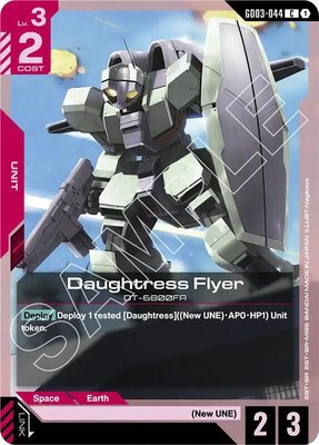 Daughtress Flyer, Steel Requiem